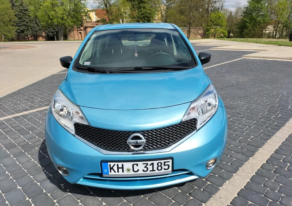 Nissan Note cena 28300 przebieg: 107000, rok produkcji 2014 z Gostyń małe 254